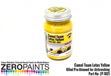 Preview: Team Camel Lotus Yellow (99T -100T) Paint 60ml ZP-1021